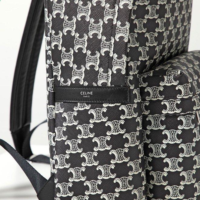 セリーヌ バックパック MEDIUM BACKPACK TRIOMPHE CANVAS メンズ リュック 188382FSZ.38AW
