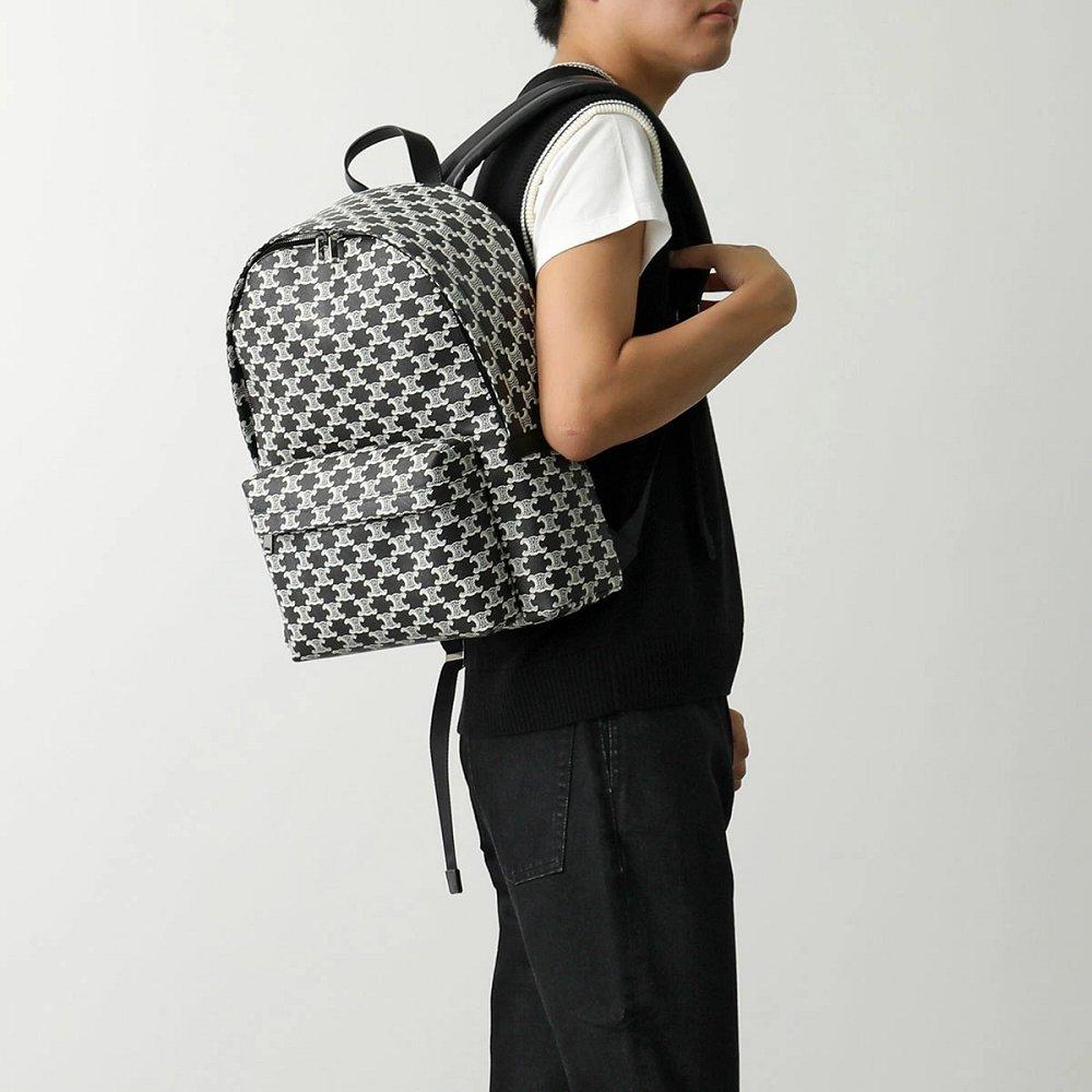 セリーヌ バックパック MEDIUM BACKPACK TRIOMPHE CANVAS メンズ リュック 188382FSZ.38AW