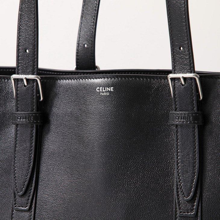セリーヌ トートバッグ Cabas カバ メンズ レザー バックル 113743ESY.38SI