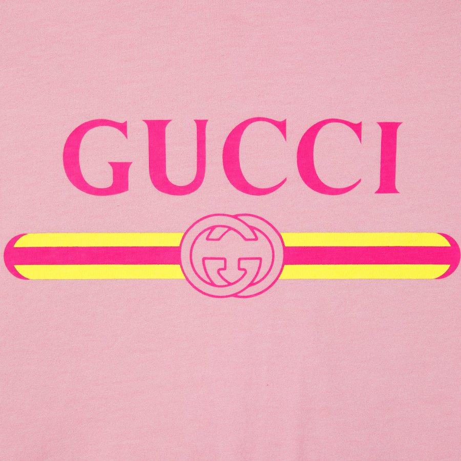 グッチ プリント コットンジャージー Tシャツ 838011 XJHG5 5033