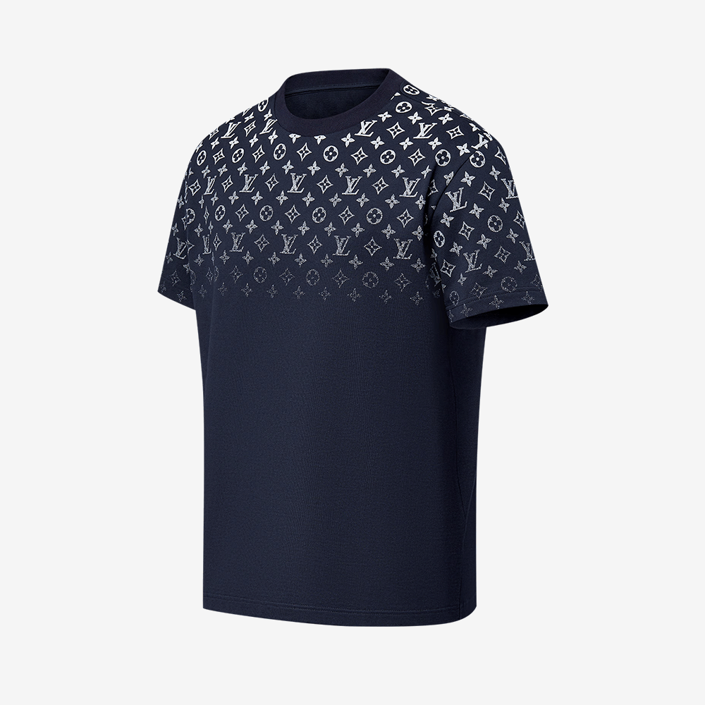 ルイヴィトン グラディエントコットンTシャツ 1AHUJA
