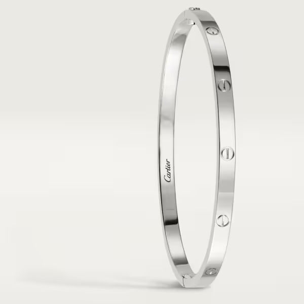 カルティエ代引 Love ブレスレット スモールモデル ホワイトゴールド B6047417