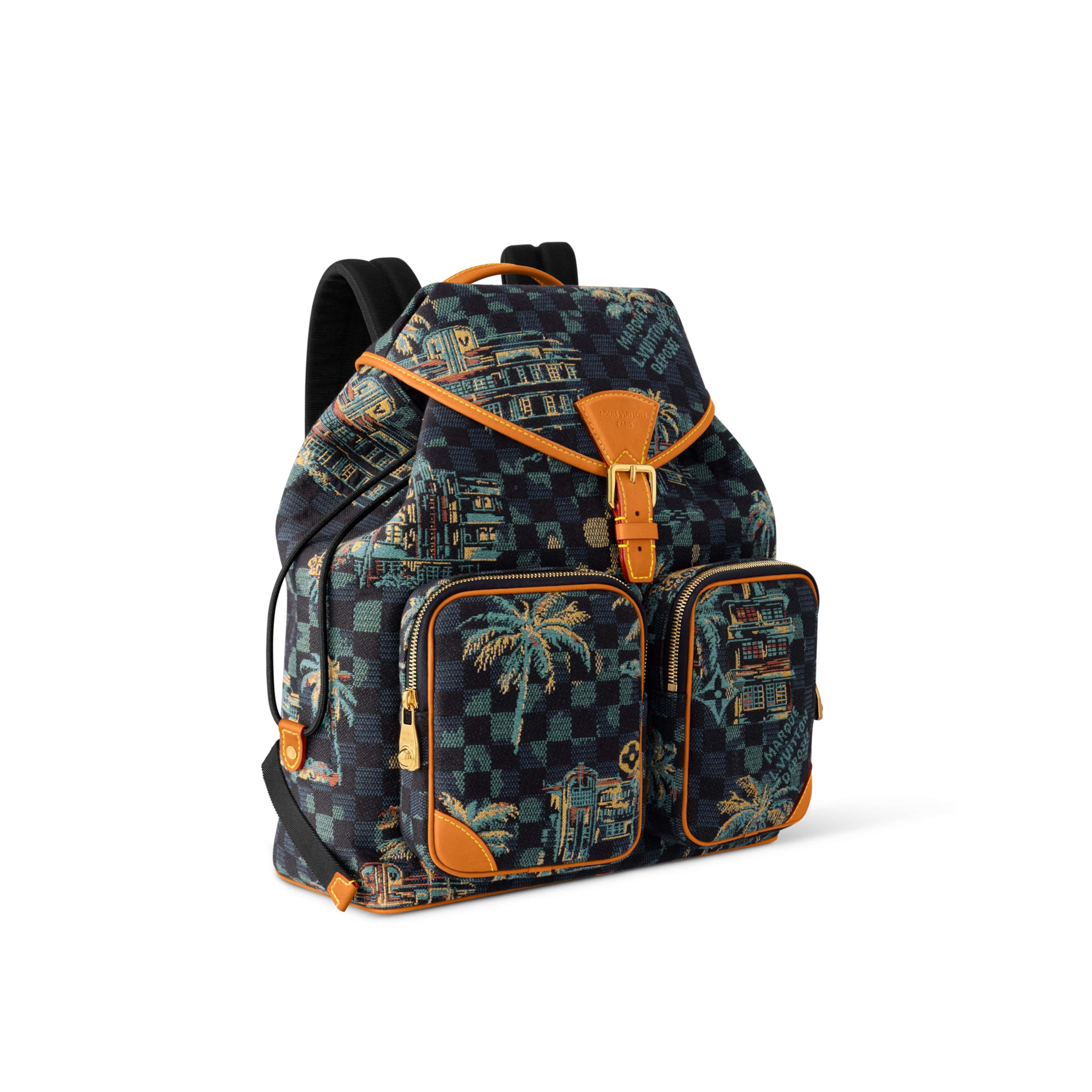 ルイヴィトン メンズ LV モンスリカーゴ バックパック マイアミナイト N40755