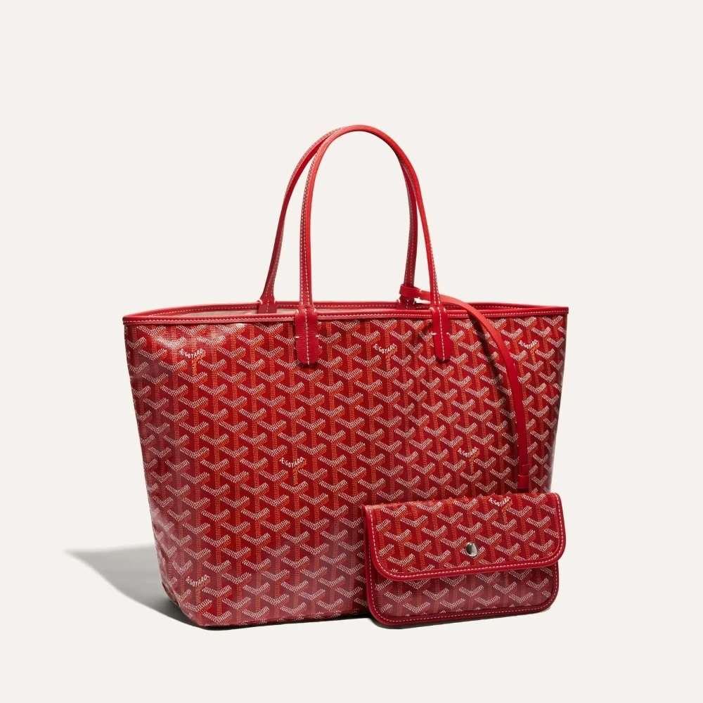 GOYARD サン・ルイ PM トートバッグ ゴヤールディンキャンバス/カーフ STLOUIPMLTY