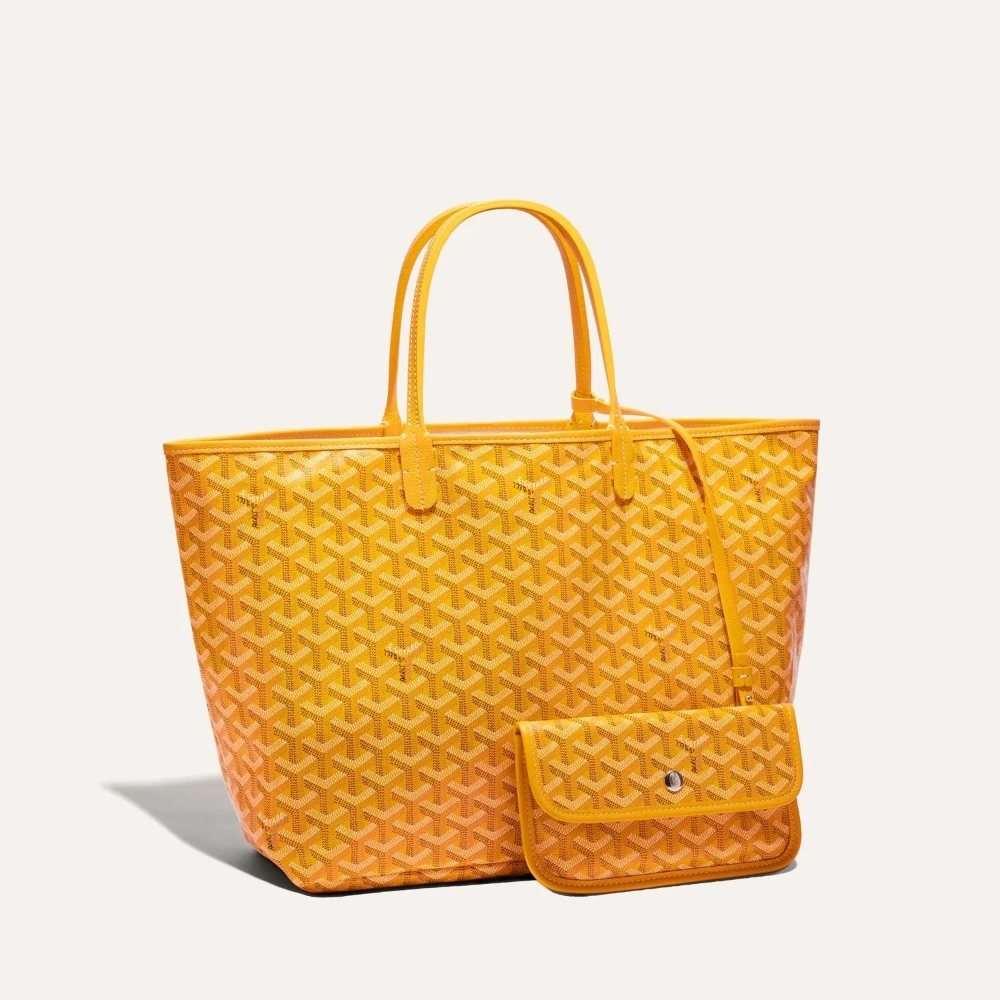 GOYARD サン・ルイ PM トートバッグ ゴヤールディンキャンバス/カーフ STLOUIPMLTY