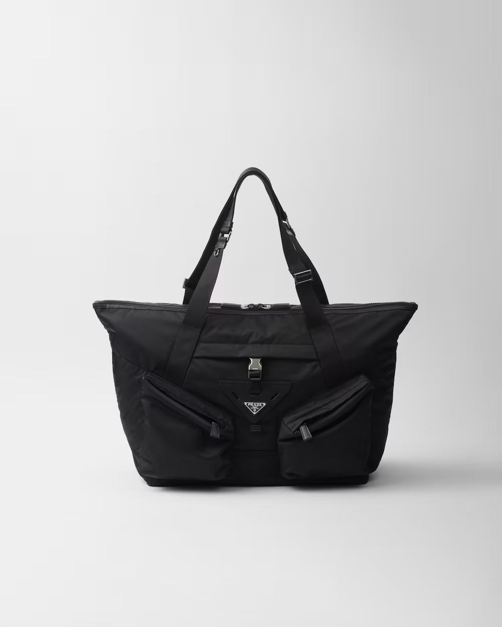 プラダ  Re-Nylon xレザー トラベルバッグ 2VC040_2DW3_F0002