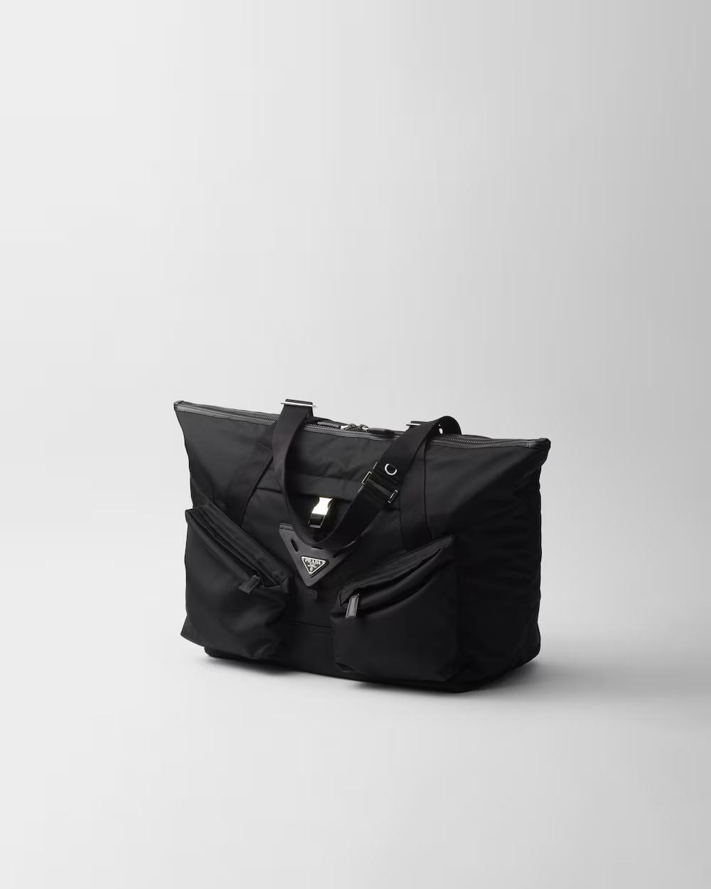 プラダ  Re-Nylon xレザー トラベルバッグ 2VC040_2DW3_F0002