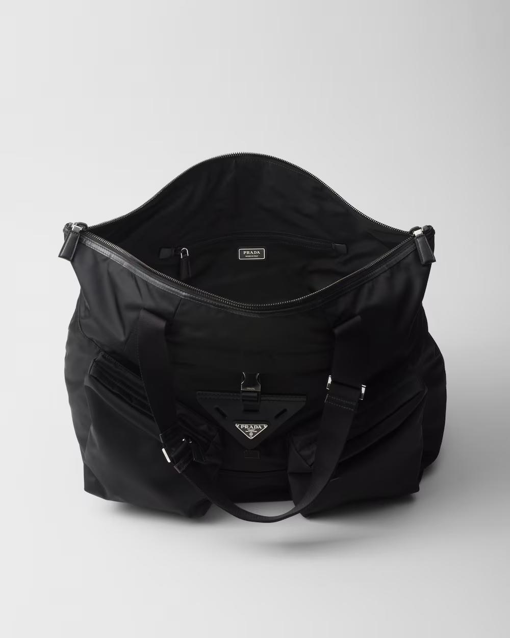プラダ  Re-Nylon xレザー トラベルバッグ 2VC040_2DW3_F0002