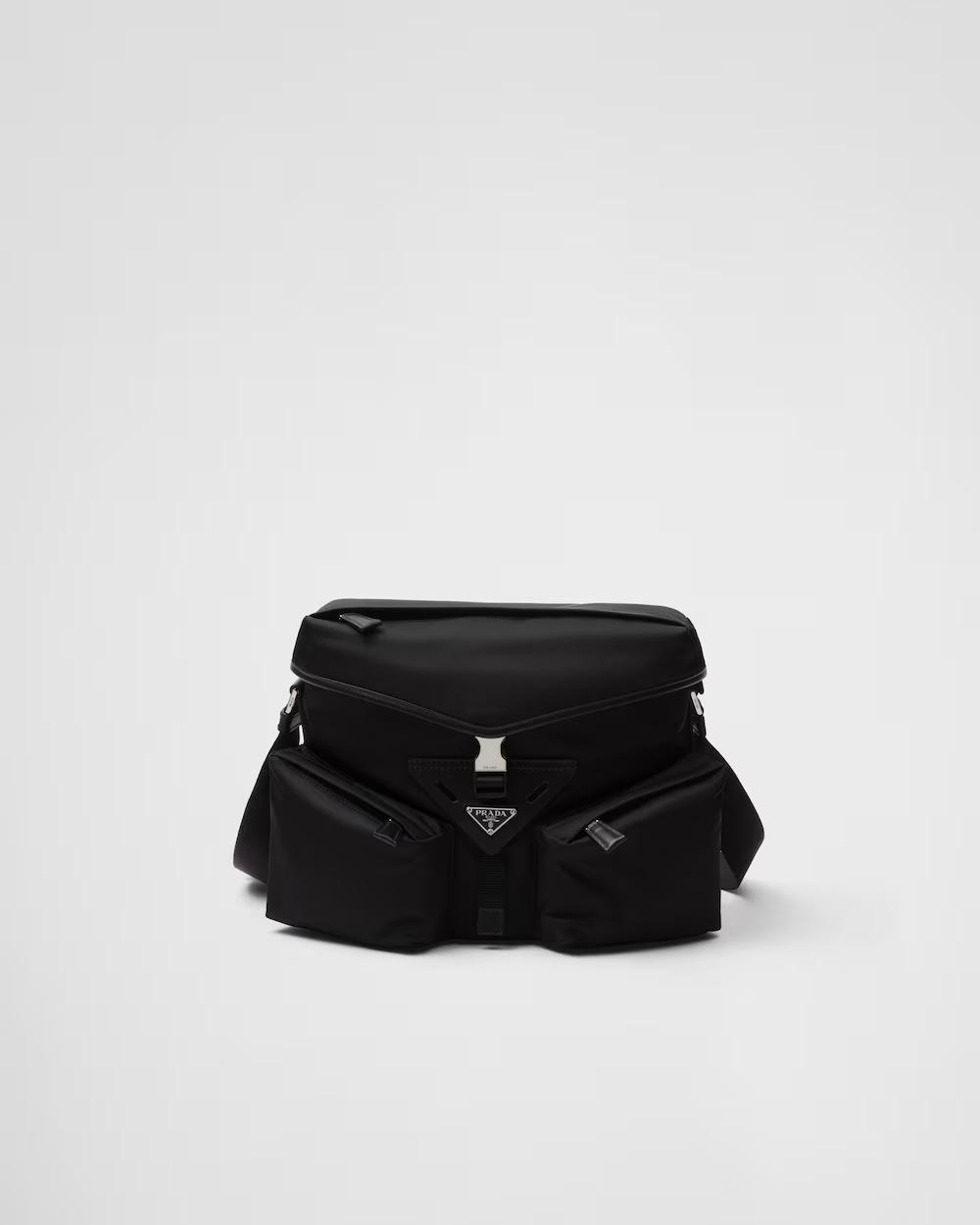 プラダ Re-Nylon xレザー ショルダーバッグ 2VD062_2DW3_F0002