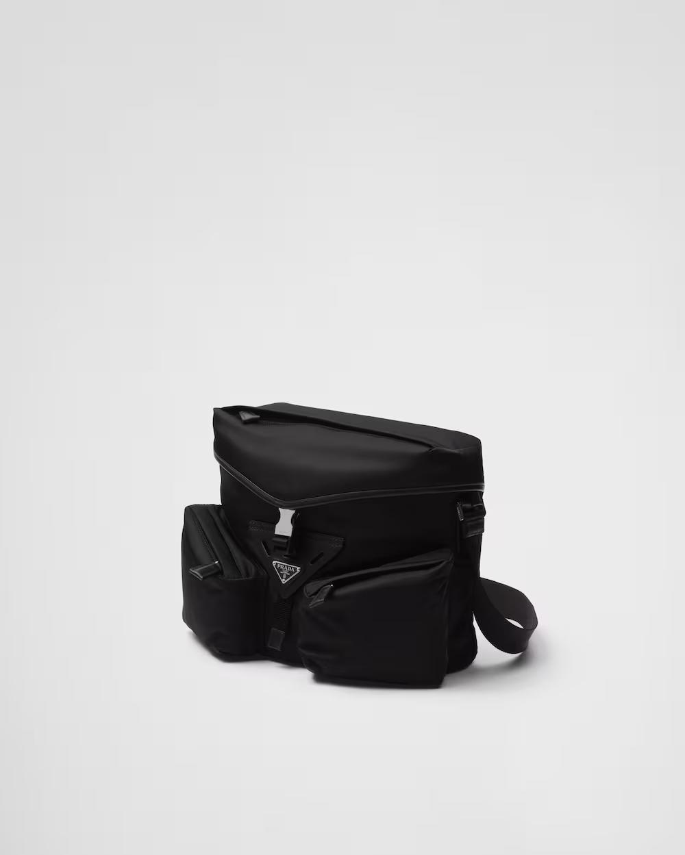 プラダ Re-Nylon xレザー ショルダーバッグ 2VD062_2DW3_F0002
