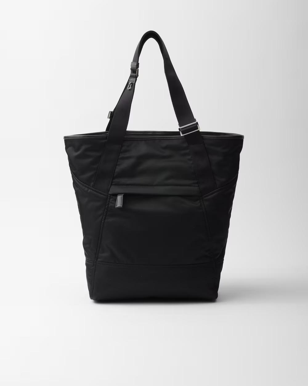 プラダ Re-Nylon xレザー トートバッグ 2VG120_2DW3_F0002