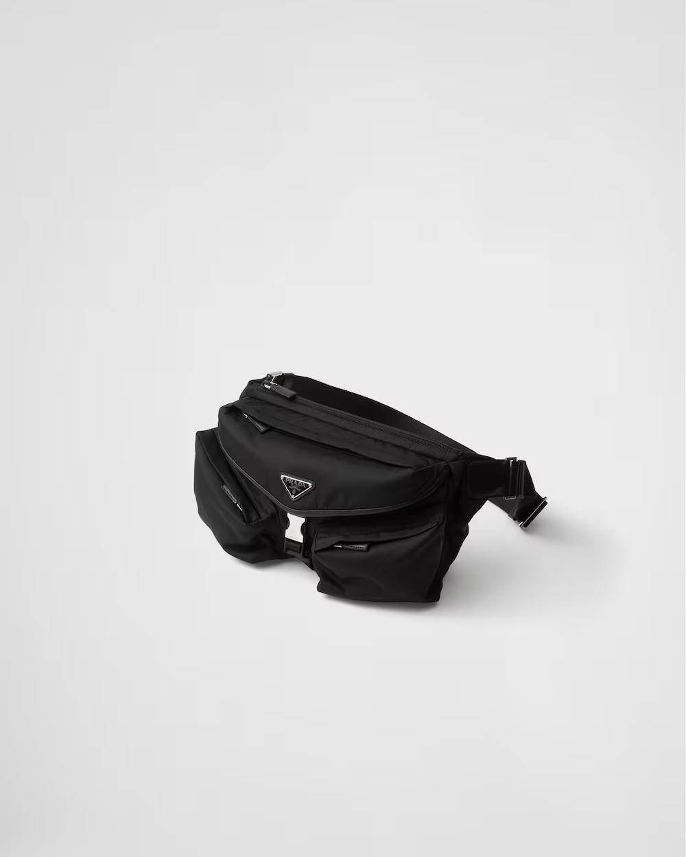 プラダ Re-Nylon xレザー ショルダーバッグ 2VH175_2DW3_F0002