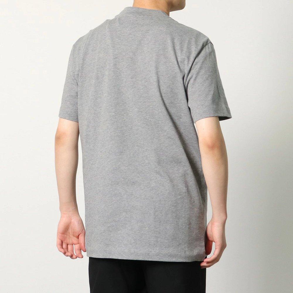 モンクレール 半袖 Tシャツ メンズ カットソー スタッズ装飾 アイコンパッチ クルーネック コットン 8C00015 8390T