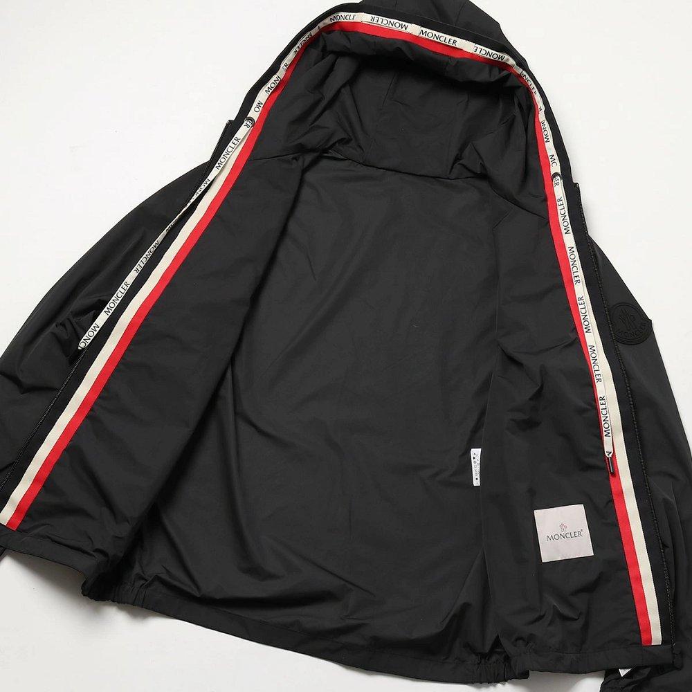 モンクレール メンズ CARLES カルレス ナイロン パーカー ジップアップ フード ジャケット ブルゾン ラバーロゴパッチ 1A00161 54A91 999
