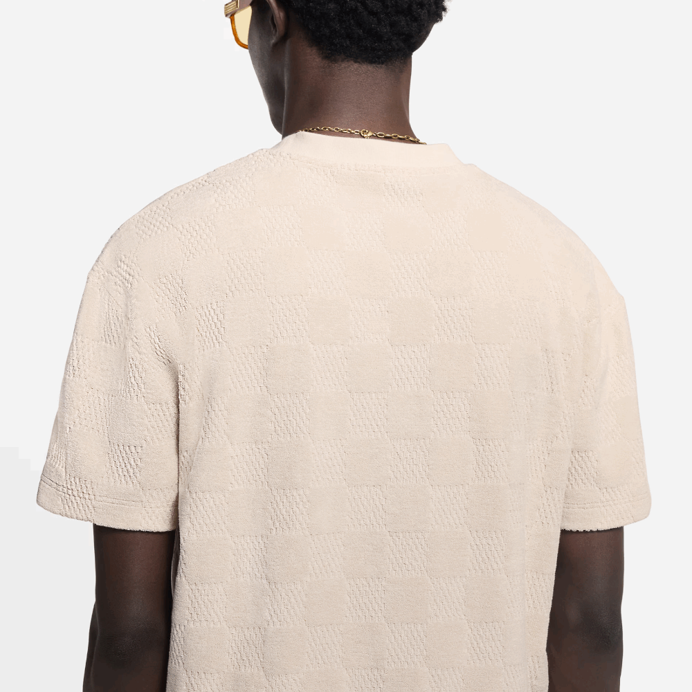 ルイヴィトン ダミエ フレンチテリーTシャツ 1AHUVB