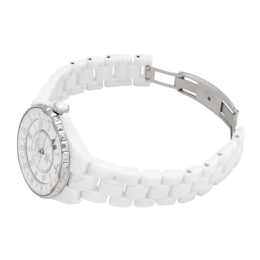 シャネル J12 GMT ホワイト 38mm H3103