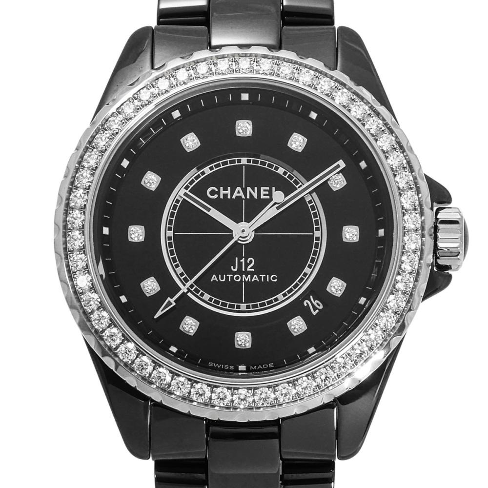 シャネル  J12 ダイヤモンドベゼル 38MM H6526