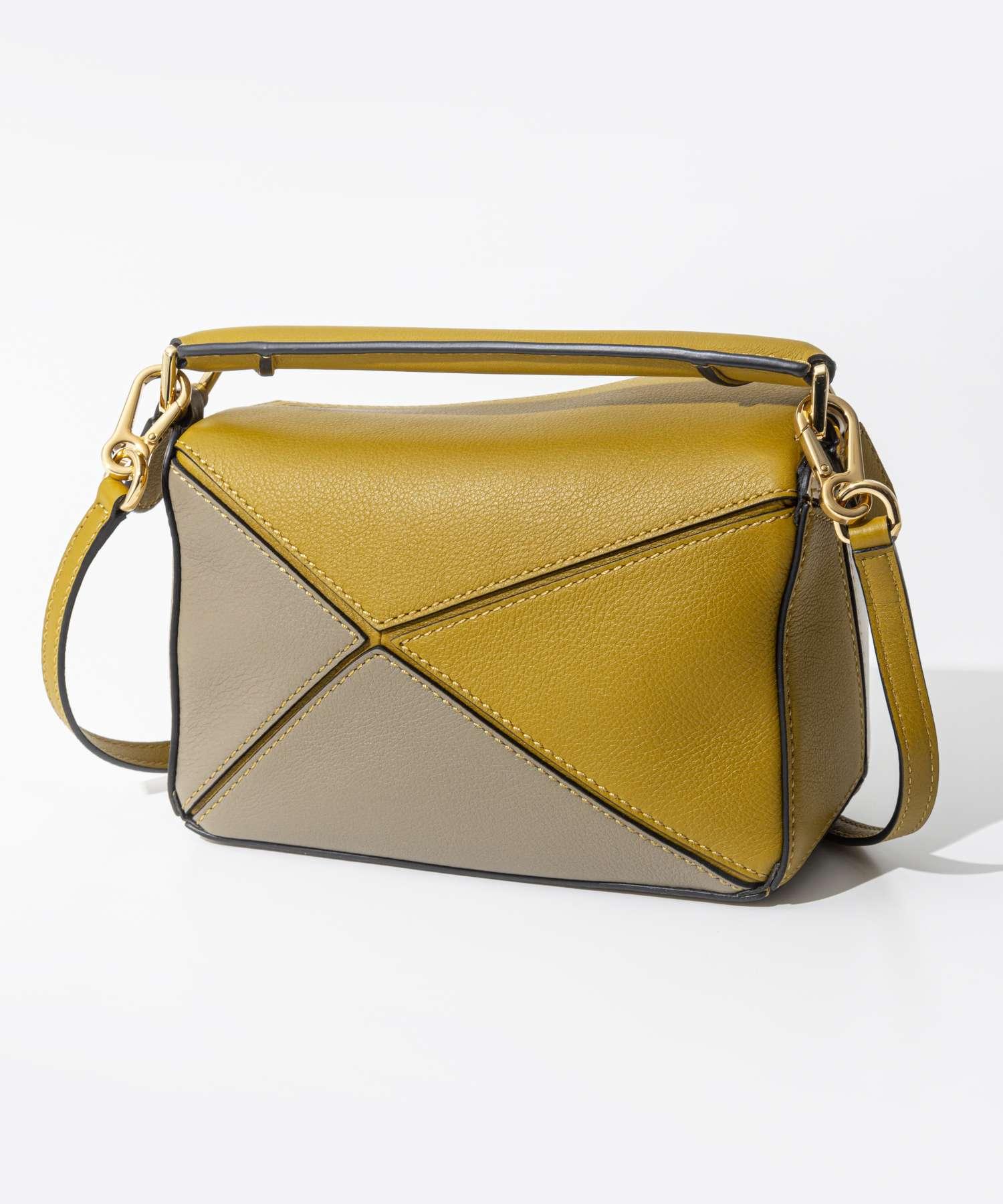 ロエベ ショルダーバッグ PUZZLE MINI BAG クロスボディ パズル ミニ ハンドバッグ レディース A510U95X344025