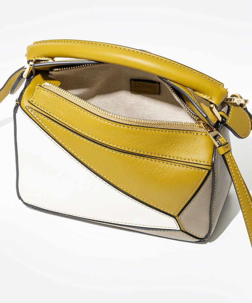 ロエベ ショルダーバッグ PUZZLE MINI BAG クロスボディ パズル ミニ ハンドバッグ レディース A510U95X344025