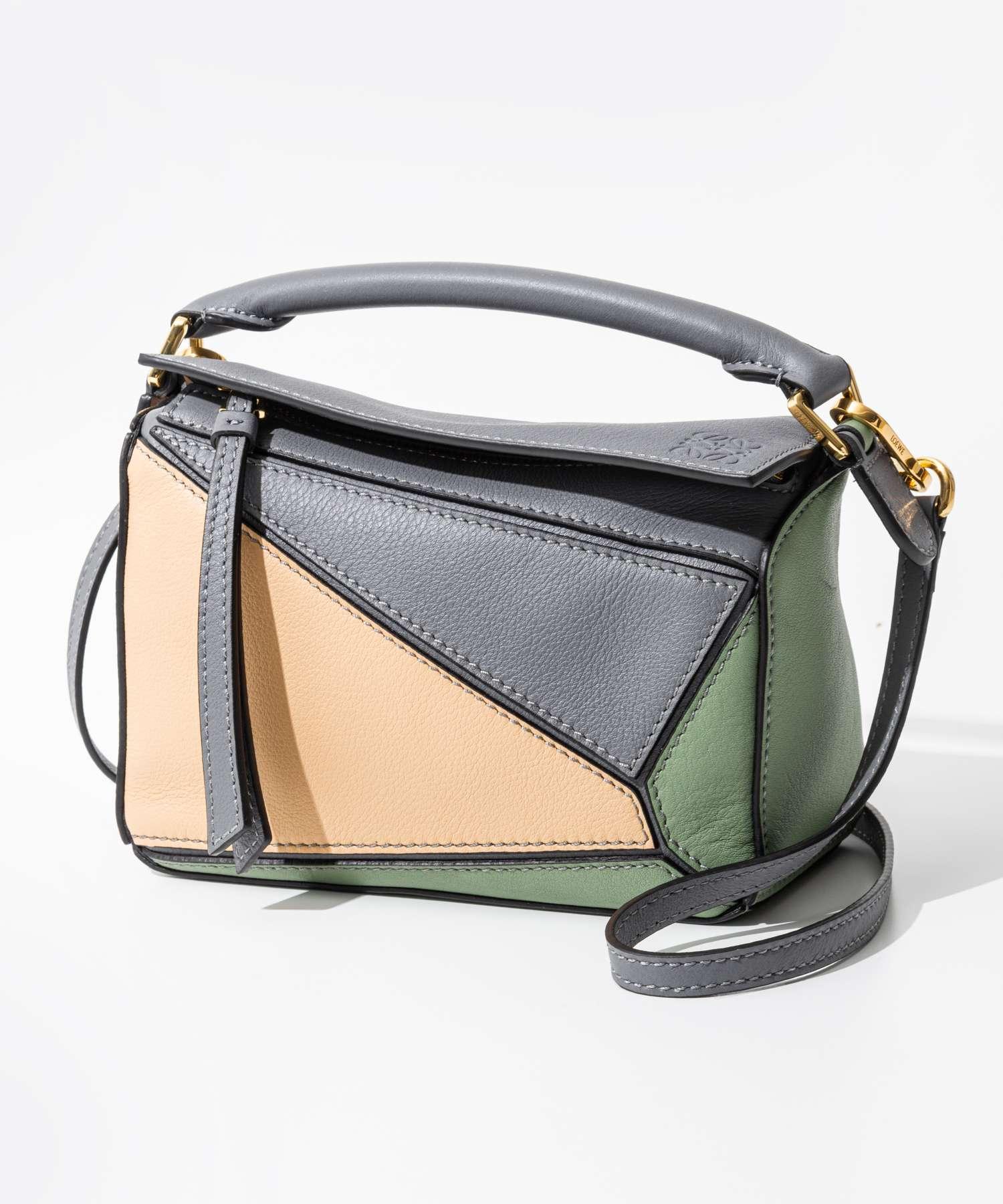 ロエベ代引き ショルダーバッグ PUZZLE MINI BAG クロスボディ パズル ミニ ハンドバッグ レディース A510U95X342828