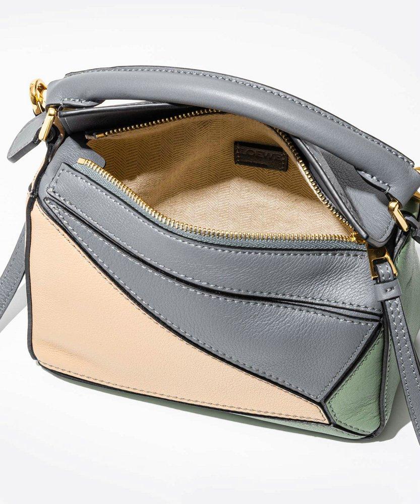 ロエベ代引き ショルダーバッグ PUZZLE MINI BAG クロスボディ パズル ミニ ハンドバッグ レディース A510U95X342828