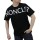 モンクレール マットブラック クルーネック 半袖 Tシャツ カットソー ロゴT  8C7C510 829H8