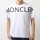 モンクレール マットブラック クルーネック 半袖 Tシャツ カットソー ロゴT  8C7C510 829H8
