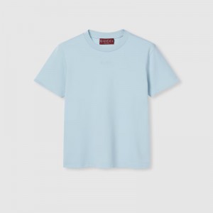 グッチ ソフトコットンジャージー Tシャツ 837965 XJHG0 4553