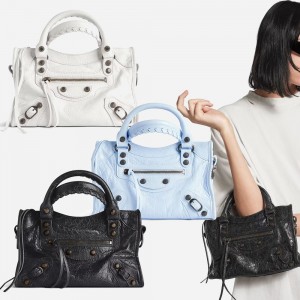 バレンシアガ ハンドバッグ Le City ミニ レディース レザー 806395 2ABEK