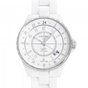 シャネル J12 GMT ホワイト 38mm H3103