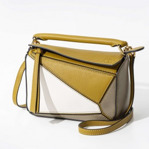 ロエベ ショルダーバッグ PUZZLE MINI BAG クロスボディ パズル ミニ ハンドバッグ レディース A510U95X344025