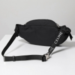 セリーヌ ボディバッグ Large Zipped Belt Bag メンズ ナイロン ベルトバッグ 198682DMT. 38SI