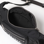 セリーヌ ボディバッグ Large Zipped Belt Bag メンズ ナイロン ベルトバッグ 198682DMT. 38SI