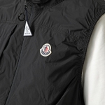 モンクレール ベスト ARASHI GILET アラシ メンズ ナイロン ロゴパッチ スタンドカラー 1A00122 5396L 999
