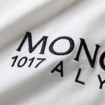 モンクレール アリックス Tシャツ メンズ クルーネック 半袖 カットソー コットン ロゴ 刺繍 8C00004 829KY 032