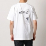 モンクレール アリックス Tシャツ メンズ クルーネック 半袖 カットソー コットン ロゴ 刺繍 8C00004 829KY 032