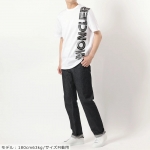 モンクレール 半袖Tシャツ メンズ クルーネック カットソー ロゴT プリント コットン 8C76010 8390Y