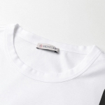 モンクレール 半袖Tシャツ メンズ クルーネック カットソー ロゴT プリント コットン 8C76010 8390Y
