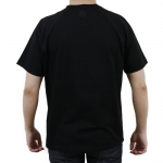 モンクレール マットブラック クルーネック 半袖 Tシャツ カットソー ロゴT  8C7C510 829H8