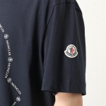 モンクレール 半袖 Tシャツ メンズ カットソー ロゴT アイコンパッチ クルーネック コットン 8C00027 8390T