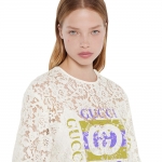 GUCCI後払い フローラル レース トップ  ‎841203 ZAQP7 9799