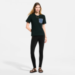 ルイ・ヴィトン代引き モノグラム ポケットTシャツ 1AHURS