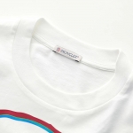 モンクレール Tシャツ レディース 半袖 カットソー ロゴT クルーネック オーバーサイズ コットン 8C00026 899SP