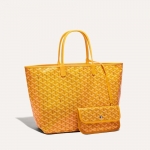 GOYARD サン・ルイ PM トートバッグ ゴヤールディンキャンバス/カーフ STLOUIPMLTY