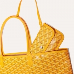 GOYARD サン・ルイ PM トートバッグ ゴヤールディンキャンバス/カーフ STLOUIPMLTY