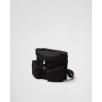 プラダ Re-Nylon xレザー ショルダーバッグ 2VD062_2DW3_F0002