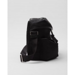 プラダ Re-Nylon xレザー ショルダーバッグ 2VD062_2DW3_F0002