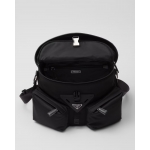 プラダ Re-Nylon xレザー ショルダーバッグ 2VD062_2DW3_F0002