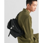 プラダ Re-Nylon xレザー ショルダーバッグ 2VH175_2DW3_F0002