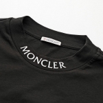 モンクレール クルーネック モックネック Tシャツ 半袖 カットソー ネックロゴ 8C00040 8390T